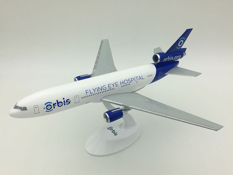 orbis flying eye hospital 1/500 激レア 非売品 orbis flying eye hospital 1/500 激レア 非売品